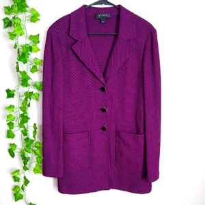 St. John blazer jacket size 14